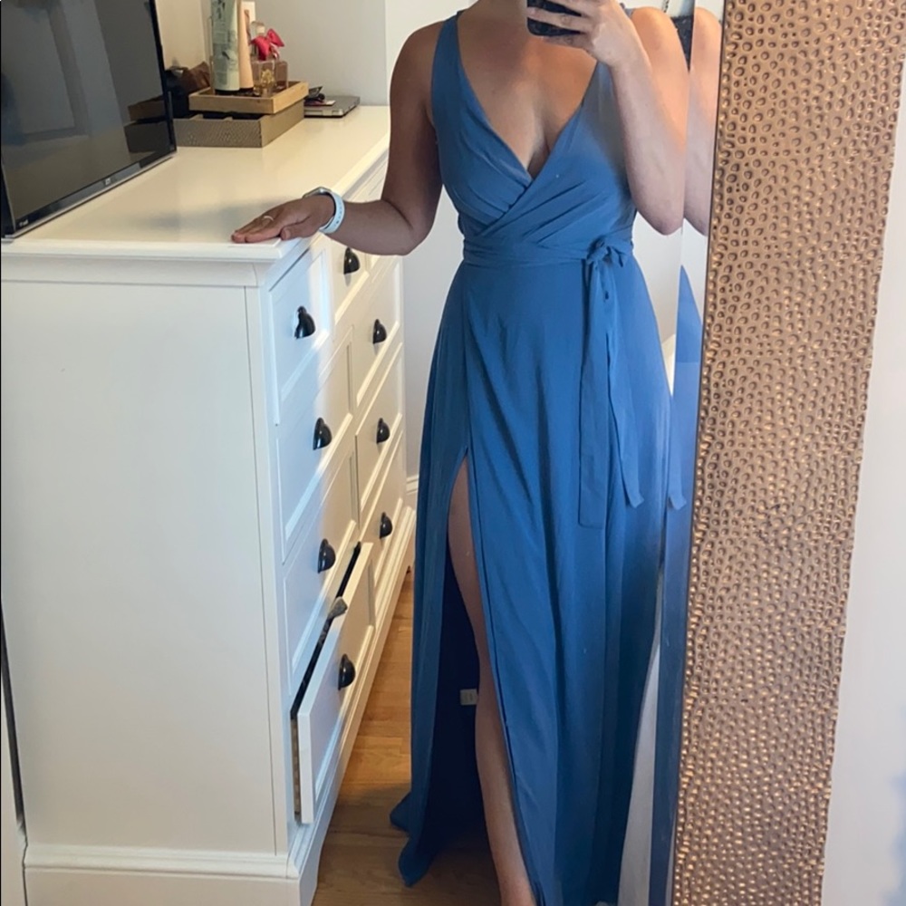 Fame and Partners wrap dress